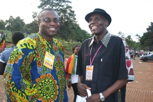 Ben Akoh, a Tuku fan begged for a photo with Tuku and we obliged